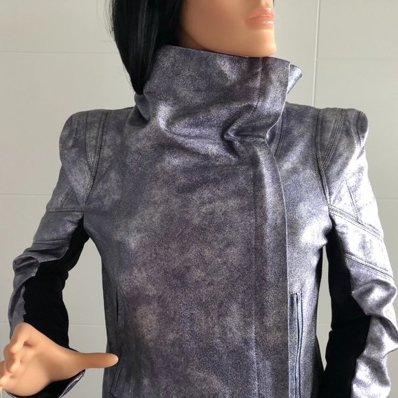 Metallic Moto jacket - Picture 9 of 15